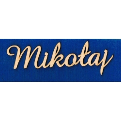 Mikołaj  2,5x11cm  cz;amaze